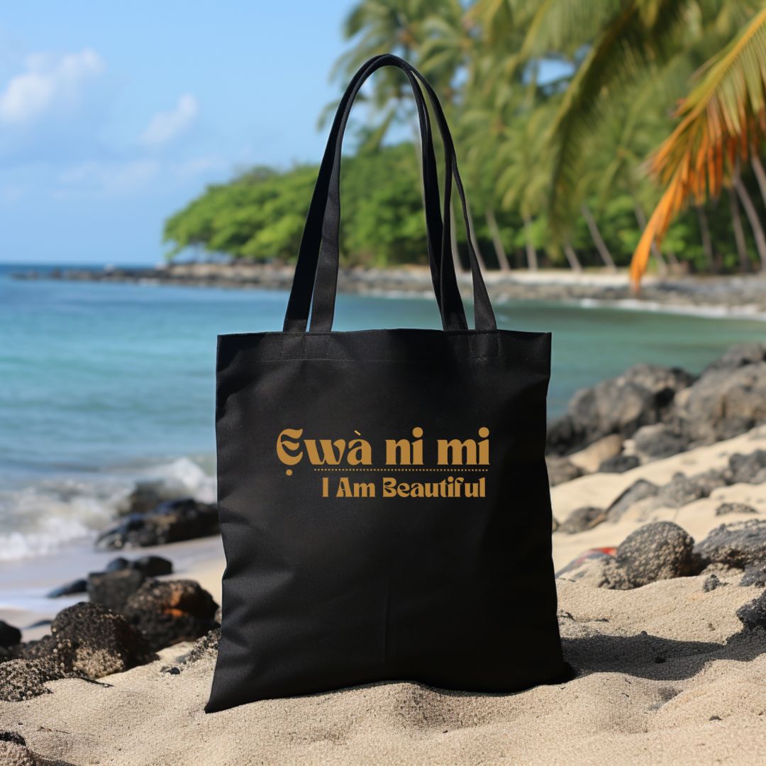 Ewa ni mi Affirmation Tote Bag
