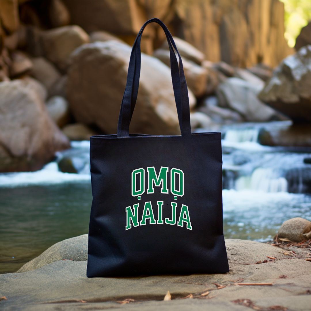 Omo Naija Tote Bag - Proudly Nigerian