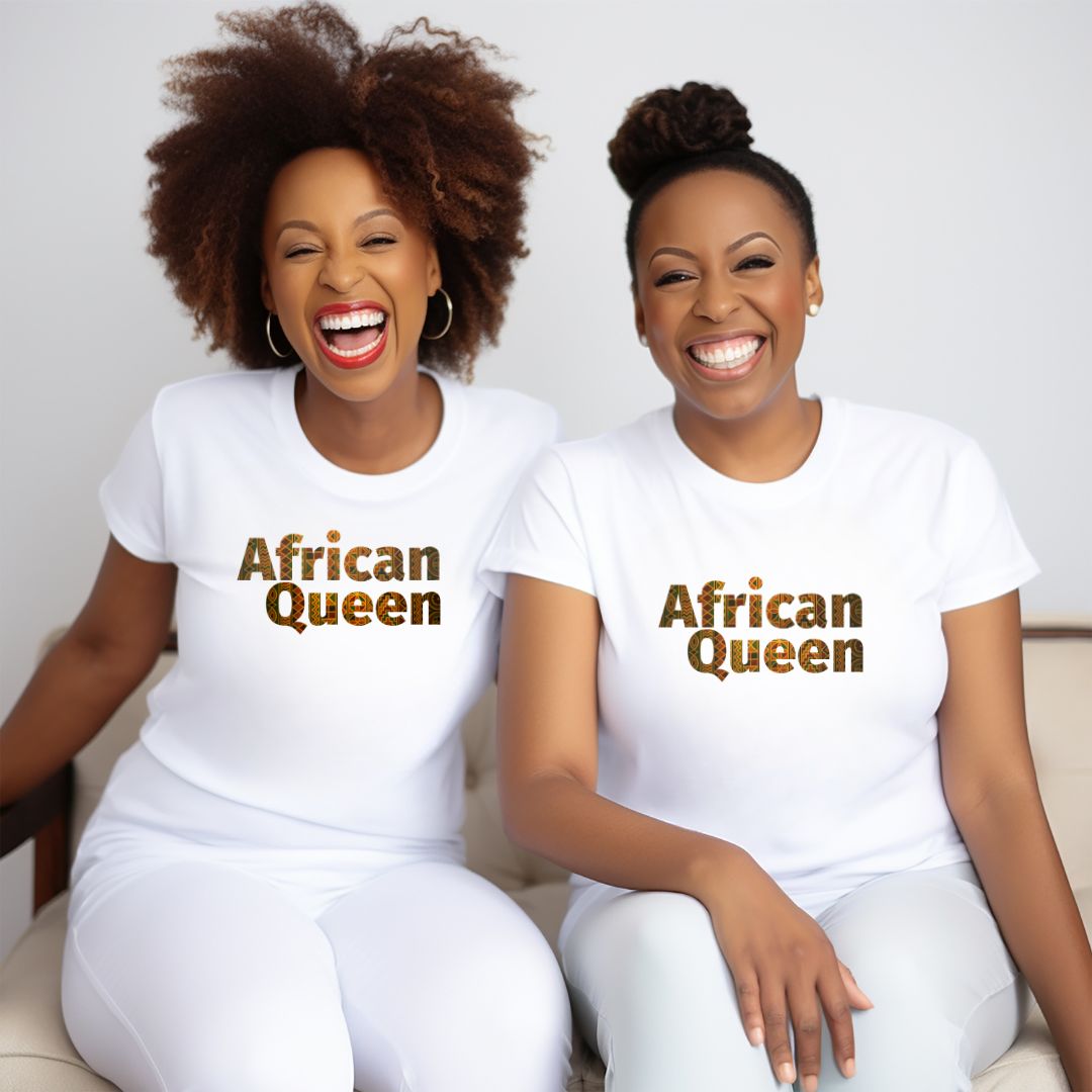 African Queen Bold Spirit Crewneck Tee