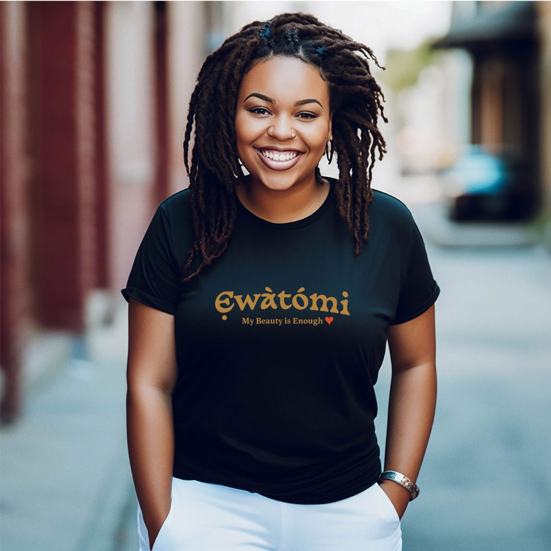 Ewatomi - My Beauty is Enough Crewneck Tee