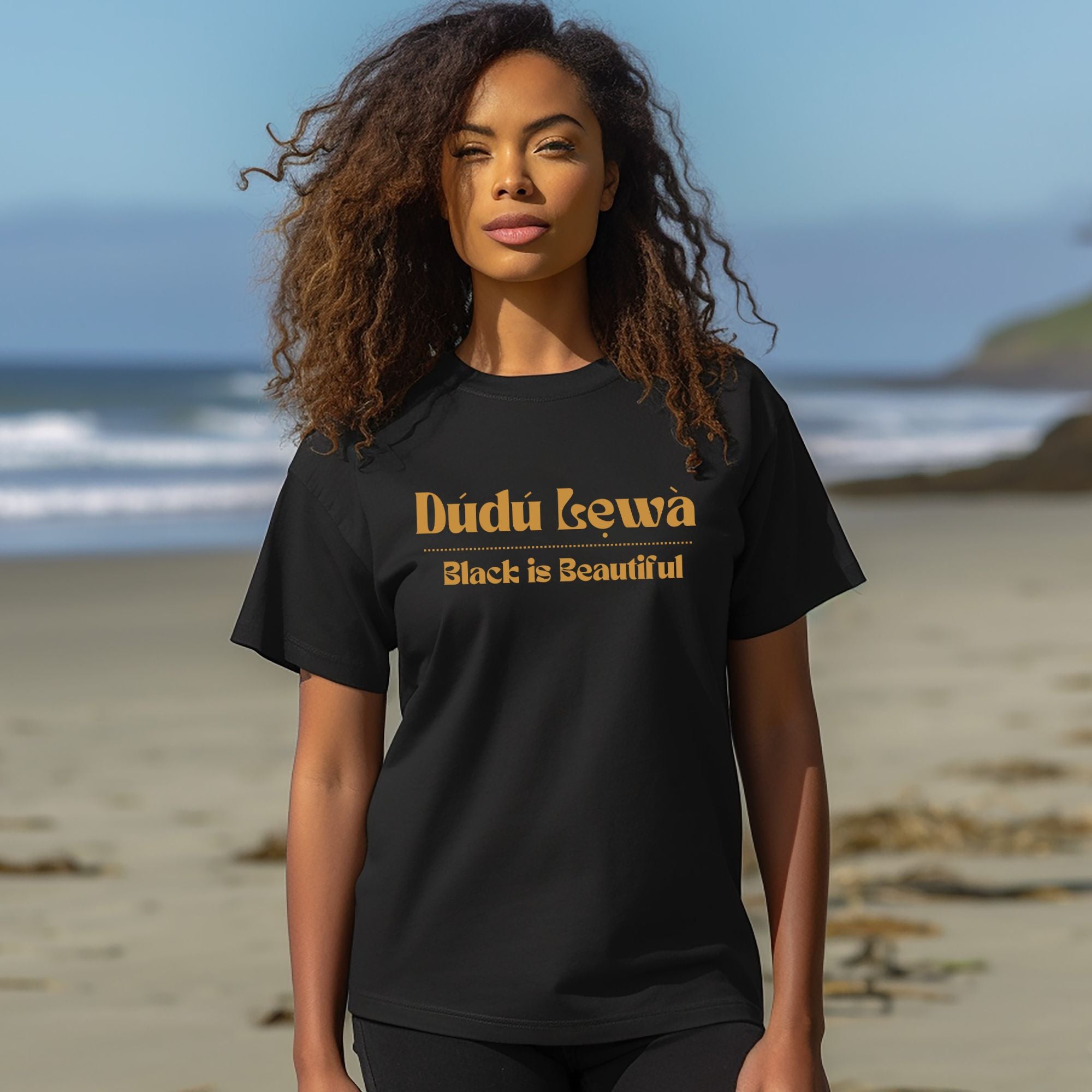 Dudu Lewa Tee - Black is Beautiful